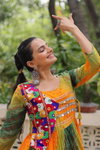 Lw 9263 Laheriya & Bandhej Print Navratri Special Gown Collections